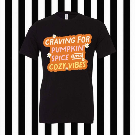 Pumpkin Spice And Cozy Vibes T-Shirt