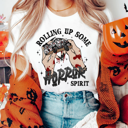 Rolling Up Some Horror Spirit T-Shirt