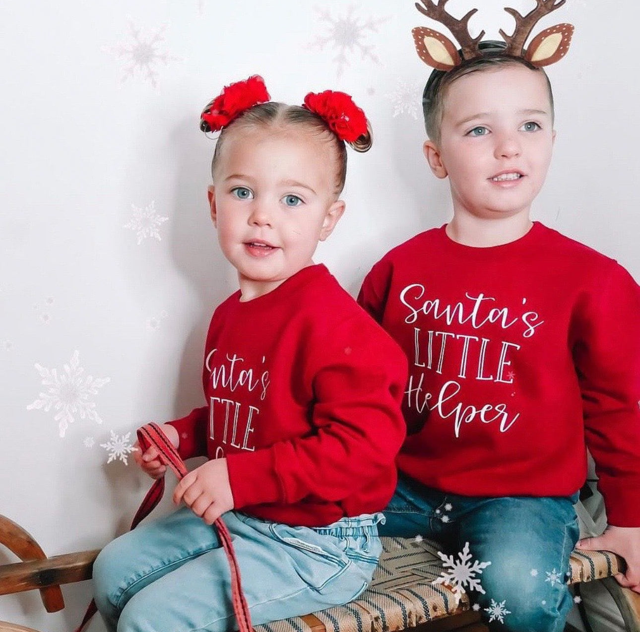 Santa’s Little Helper Kids Sweater