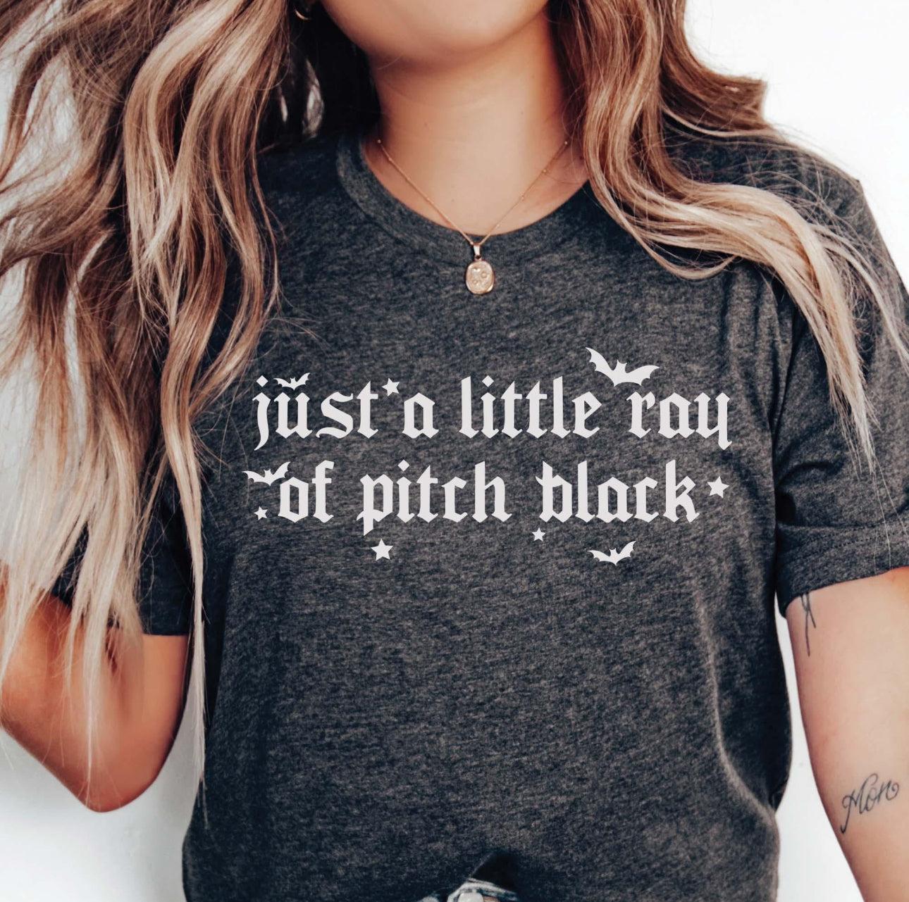Just A Little Ray Of Pitch Black T-Shirt