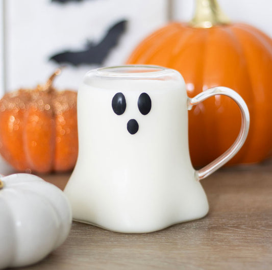 Ghost Shaped Glass Mug