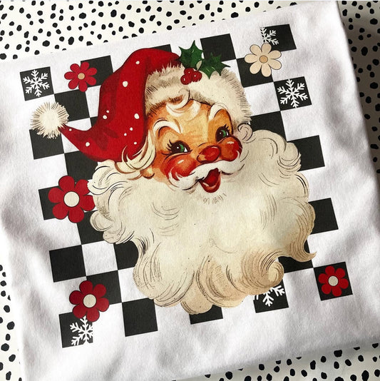 Retro Santa Sweater