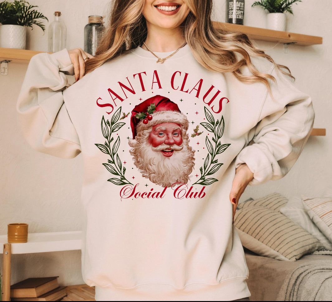 Santa Claus Social Club Sweater