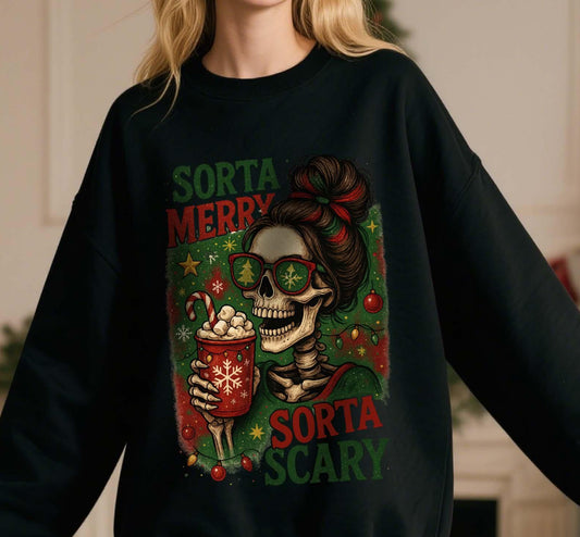 Sorta Merry, Sorta Scary Sweater