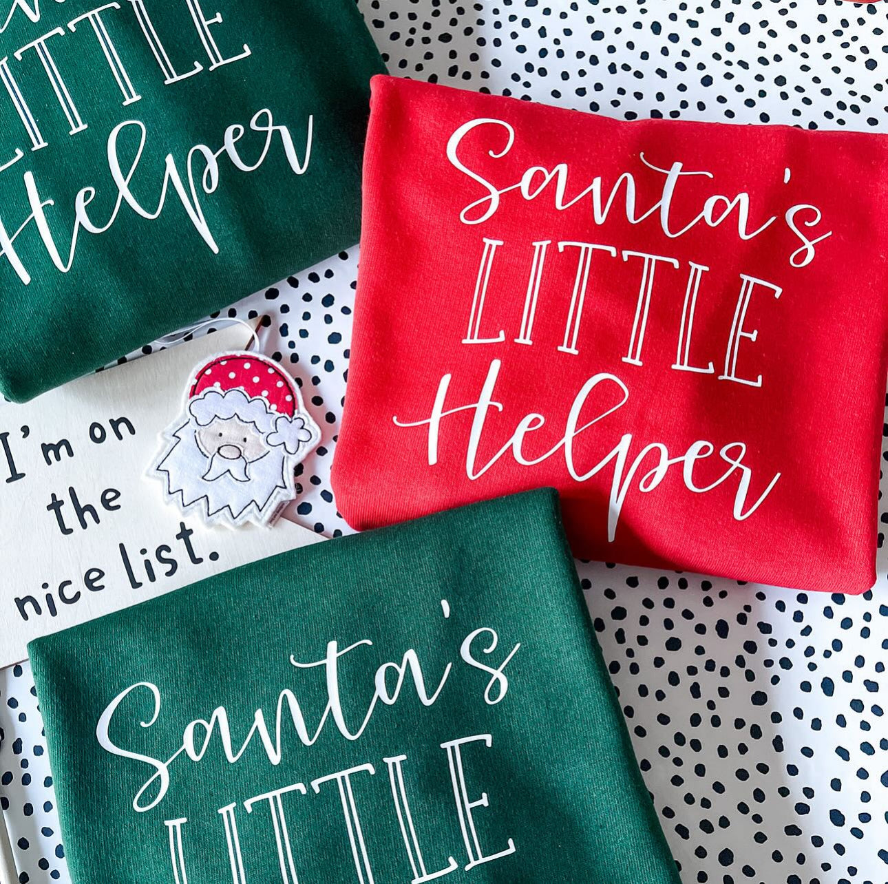 Santa’s Little Helper Kids Sweater