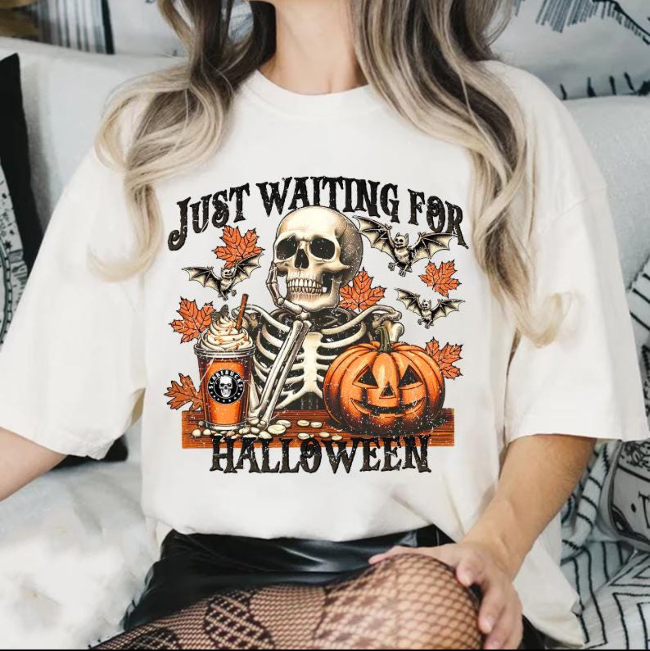 Just Waiting For Halloween T-Shirt