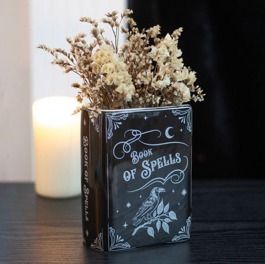 Book Of Spells Flower Vase