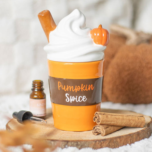 Pumpkin Spice Latte Oil Burner And Wax Warmer
