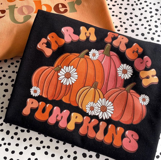 Farm Fresh Pumpkins Kid’s T-Shirt