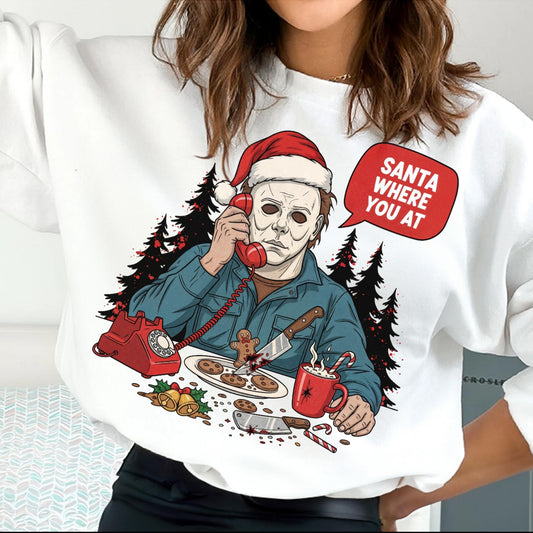 Santa Where You At Sweater